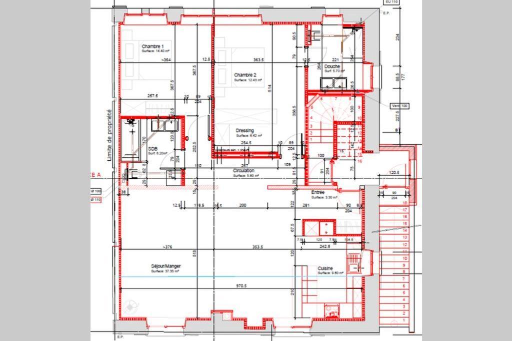 Voeens, St-Blaise, Logement Entier - 2 Chambres Marin Bagian luar foto